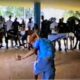 Capoeira na Escola: Universidade Livre de Estudos Culturais da Capoeira – Universidade da Capoeira – UNICAPOEIRA, Grupo de Capoeira Meia Lua – Fundado em 29 de maio de 1962 e Instituto de Educação Socioambiental – IESAMBI. Capoeira Mestre Pesado – Pedro de Abreu Neiva, Laura Cavalieri Bisio e Jácomo Queiroz. I Intervalo Cultural. Centro de Ensino Médio Setor Leste – CEMSL, Secretaria de Estado de Educação – SEE, Brasília, Distrito Federal/DF, Brasil. Registro de Capoeira Mestres Polêmico – Professor João Couto Teixeira e Dom Ivan Zacarias Guimarães Gobbo.  761,6 MB. Segunda-feira, 01 de Março de 2004.