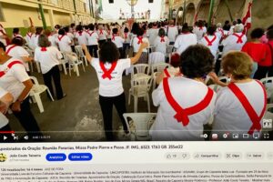 Universidade Livre de Estudos Culturais da Capoeira - Universidade da Capoeira - UNICAPOEIRA, Instituto de Educação Socioambiental - IESAMBI, Grupo de Capoeira Meia Lua - Fundado em 29 de Maio de 1962 e Associação de Capoeira - ASCA. Reunião de Foranias. Apostolados da Oração. Celebração Eucarística. Padre Pierre Maurício de Almeida Catarino. Posse de Coordenadores. Salão Paroquial da Igreja Santa Rita de Cássia, Rua Barão do Retiro, Número 388, Bairro Bonfim, Juiz de Fora, Minas Gerais/MG, Brasil. Registro de Capoeira Mestre Polêmico - Professor João Couto Teixeira. IMG_6523/4. 17,63 GB. 14h05. Domingo, 25 de Setembro de 2022. HD 1080p.