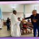 Missa: Padre Guanair da Silva Santos. Diácono Márcio Rosa dos Santos. Ministro e Preces da Comunidade Paulo. Coroinha Esther. Acolhida Ministra Ana Venâncio. Leitura Graça. Salmo 115 – Oferto ao Senhor um Sacrifício de Louvor – Mestre Polêmico. Preces da Comunidade Ministro Paulo. Igreja Nossa Senhora Mãe de Deus, Juiz de Fora. IMG_3441. 8,6 GB. 07h56. 6a. 13Jun25.