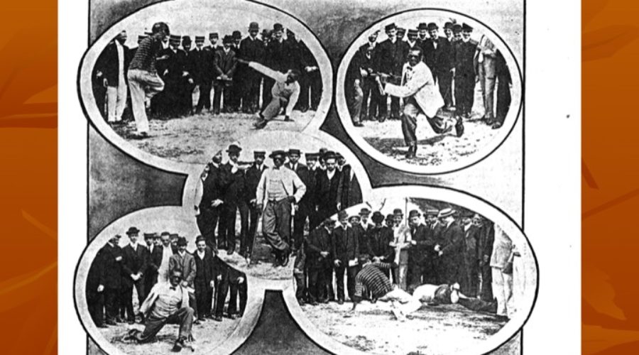 Capoeiragem no Rio de Janeiro de Antigamente: Mestre André Luiz Lacé Lopes. Leblon, Rio de Janeiro/RJ, Brasil. Maio de 2008.