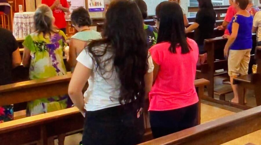 Curso de Mariologia: Forania Nossa Senhora Mãe de Deus. Missionário Davi Alves Maçaneiro. Salvaterra. Bairro Nossa Senhora de Lourdes, Juiz de Fora, Minas Gerais/MG, Brasil. Registro de Capoeira Mestre Polêmico - Professor João Couto Teixeira. IMG_2528. 4,95 GB. 19h27. 20 de março de 2019. 04B.