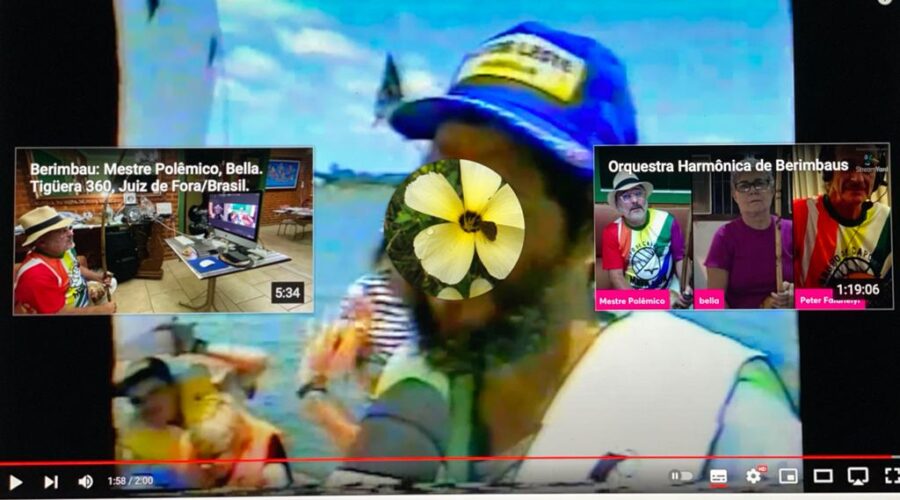 Aula em Embarcação à Vela: Projeto Margem. Capoeira MestrePolêmico - Professor João Couto Teixeira e Professor Doutor Peter Faluhelyi. Centro de Ensino Médio Setor Leste - CEMSL, Secretaria de Estado de Educação - SEE, Brasília, Distrito Federal/DF, Brasil. Registro TV Globo. 127 MB.