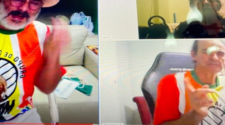 Orquestra Harmônica de Berimbaus. Mestr@s Laura Cavalieri Bisio e Mandingueiro - Peter Faluhelyi. Amazonas, Angola, Banguela, Iúnas Mandingueira e Verdadeira, Santa Maria. Sala de Entrar, Tigüéra 360, Juiz de Fora, Minas Gerais/MG, Brasil. Registro de Capoeira Mestre Polêmico - Professor João Couto Teixeira. IMG_8613. 4,43 GB. 19h30. Quinta-feira, 15 de Junho de 2023. HD 1080p. Universidade Livre de Estudos Culturais da Capoeira - Universidade da Capoeira - UNICAPOEIRA, Instituto de Educação Socioambiental - IESAMBI, Associação de Capoeira - ASCA e Grupo de Capoeira MEIA LUA - Fundado Terça-feira, 29 de Maio de 1962. Seja membro deste canal e ganhe benefícios: https://www.youtube.com/channel/UCE6HrA5Y_VZ4-hgw8FG13aw/join