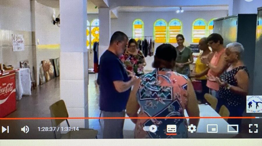 Apóstol@s da Oração ao Sagrado Coração de Jesus. Reunião. Igreja Menino Jesus de Praga, Rua Pinto de Moura, Número 70, Bairro Poço Rico, CEP 36.020-050, Juiz de Fora, Minas Gerais/MG, Brasil. Registro de Capoeira Mestre Polêmico - Professor João Couto Teixeira. IMG_9264. 10,35 GB. 09h15. Quarta-feira, 22 de Novembro de 2023. HD 1080p. Universidade Livre de Estudos Culturais da Capoeira - Universidade da Capoeira - UNICAPOEIRA, Instituto de Educação Socioambiental - IESAMBI, Associação de Capoeira - ASCA e Grupo de Capoeira MEIA LUA - Fundado Terça-feira, 29 de Maio de 1962. Seja membro deste canal e ganhe benefícios: https://www.youtube.com/channel/UCE6HrA5Y_VZ4-hgw8FG13aw/join