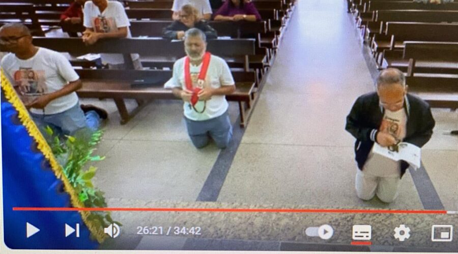 Terço dos Homens em Família. Claudio. Igreja Nossa Senhora Mãe de Deus, Bairro Nossa Senhora de Lourdes, Juiz de Fora, Minas Gerais/MG, Brasil. Registro de Capoeira Mestre Polêmico - Professor João Couto Teixeira. IMG_9069. 3,94 GB. 09h15. Domingo, 01 de Outubro de 2023. Universidade Livre de Estudos Culturais da Capoeira - Universidade da Capoeira - UNICAPOEIRA, Instituto de Educação Socioambiental - IESAMBI, Associação de Capoeira - ASCA e Grupo de Capoeira MEIA LUA - Fundado Terça-feira, 29 de Maio de 1962. Seja membro deste canal e ganhe benefícios: https://www.youtube.com/channel/UCE6HrA5Y_VZ4-hgw8FG13aw/join