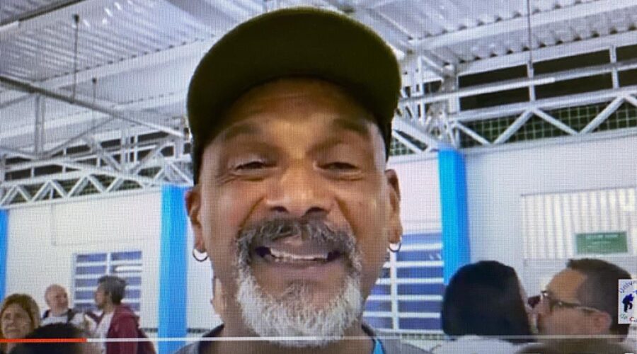 UNICAPOEIRA Mestre Fábio Parada. Ass Capoeira Movs - 41 Anos. Depoimento Mestre Elias Fonseca. Itanhaém. IMG_9115. 17,15 GB. 10h01. Sáb. 14Out23 .JPG