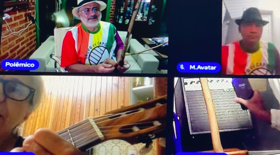 Berimbaus: Segunda Retomada. Mestr@s Avatar - Giovanni Diomedson de Andrade, Mandingueiro - Peter Faluhelyi e Perigosa - Marialú. Sala de Entrar, Tigüéra 360, Juiz de Fora, Minas Gerais/MG, Brasil. Registro de Capoeira Mestre Polêmico - Professor João Couto Teixeira. IMG_9327. 5,13 GB. 20h31. Segunda-feira, 19 de Fevereiro de 2024. MOV. Universidade Livre de Estudos Culturais da Capoeira - Universidade da Capoeira - UNICAPOEIRA, Instituto de Educação Socioambiental - IESAMBI, Associação de Capoeira - ASCA e Grupo de Capoeira MEIA LUA - Fundado Terça-feira, 29 de Maio de 1962. Orquestra Harmônica de Berimbaus. Seja membro deste canal e ganhe benefícios: https://www.youtube.com/channel/UCE6HrA5Y_VZ4-hgw8FG13aw/join