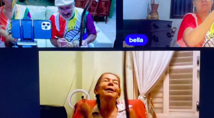 Berimbaus: Toques de Amazonas às Iúnas. Aluna Formada Mônica Rodrigues Vieira e Mestr@s Polêmico, Lua - Maria Isabel Melotti Xible, Laura Cavalieri Bisio. Sala de Entrar, Tigüéra 360, Juiz de Fora, Minas Gerais/MG, Brasil. Registro de Capoeira Mestre Polêmico - Professor Doutor João Couto Teixeira. IMG_9717. 5,45 GB. 19h31. Quinta-feira, 09 de Maio de 2024. HD 1080p. MOV. Universidade Livre de Estudos Culturais da Capoeira - Universidade da Capoeira - UNICAPOEIRA, Instituto de Educação Socioambiental - IESAMBI, Associação de Capoeira - ASCA e Grupo de Capoeira MEIA LUA - Fundado Terça-feira, 29 de Maio de 1962. Orquestra Harmônica de Berimbaus. Seja membro deste canal e ganhe benefícios: https://www.youtube.com/channel/UCE6HrA5Y_VZ4-hgw8FG13aw/join