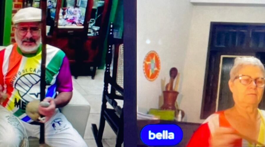 Berimbaus: Santa Maria e Angola Cantados. Mestr@s Polêmico e Lua - Maria Isabel Melotti Xible. Sala de Entrar, Tigüéra 360, Juiz de Fora, Minas Gerais/MG, Brasil. Registro de Capoeira Mestre Polêmico - Professor Doutor João Couto Teixeira. IMG_4547. 2,51 GB. 20h30. Segunda-feira, 10 de Junho de 2024. HD 1080p. MOV. Universidade Livre de Estudos Culturais da Capoeira - Universidade da Capoeira - UNICAPOEIRA, Instituto de Educação Socioambiental - IESAMBI, Associação de Capoeira - ASCA e Grupo de Capoeira MEIA LUA - Fundado Terça-feira, 29 de Maio de 1962. Orquestra Harmônica de Berimbaus. Seja membro deste canal e ganhe benefícios: https://www.youtube.com/channel/UCE6HrA5Y_VZ4-hgw8FG13aw/join PIX - polemico72@hotmail.com