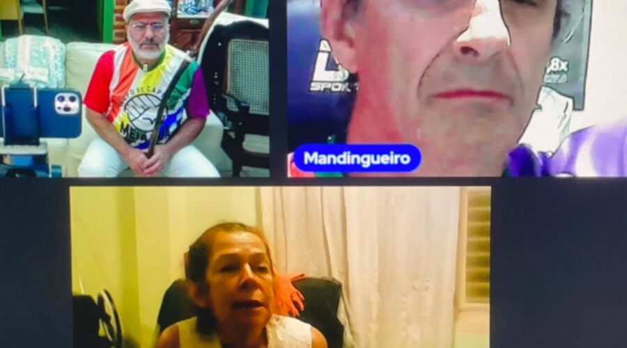 Berimbaus: Toques de Angola, Banguela, Santa Maria e Cantoria. Mestr@s Polêmico, Mandingueiro - Peter Faluhelyi e Laura Cavalieri Bisio. Sala de Entrar, Tigüéra 360, Juiz de Fora, Minas Gerais/MG, Brasil. Registro de Capoeira Mestre Polêmico - Professor Doutor João Couto Teixeira. IMG_9943. 3,75 GB. 19h30. Quinta-feira, 08 de Agosto de 2024. HD 1080p. MOV. Universidade Livre de Estudos Culturais da Capoeira - Universidade da Capoeira - UNICAPOEIRA, Instituto de Educação Socioambiental - IESAMBI, Associação de Capoeira - ASCA e Grupo de Capoeira MEIA LUA - Fundado Terça-feira, 29 de Maio de 1962. Orquestra Harmônica de Berimbaus. Seja membro deste canal e ganhe benefícios: https://www.youtube.com/channel/UCE6HrA5Y_VZ4-hgw8FG13aw/join PIX - polemico72@hotmail.com