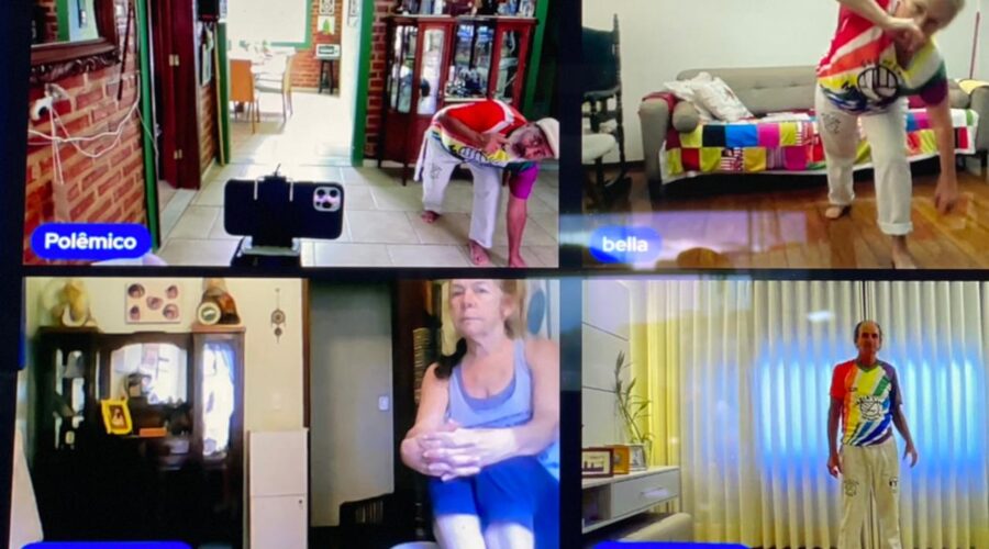 Treino de Ginga e Sequências do Mestre Marco Aurélio de Moraes Barros. Mestr@s Polêmico, Laura Cavalieri Bisio, Lua - Maria Isabel Melotti Xible e Mandingueiro - Peter Faluhelyi. Sala de Entrar, Tigüéra 360, Juiz de Fora, Minas Gerais/MG, Brasil. Registro de Capoeira Mestre Polêmico - Professor Doutor João Couto Teixeira. IMG_9920. 8,01 GB. 14h01. Terça-feira, 30 de Julho de 2024. HD 1080p. MOV. Universidade Livre de Estudos Culturais da Capoeira - Universidade da Capoeira - UNICAPOEIRA, Instituto de Educação Socioambiental - IESAMBI, Associação de Capoeira - ASCA e Grupo de Capoeira MEIA LUA - Fundado Terça-feira, 29 de Maio de 1962. Orquestra Harmônica de Berimbaus. Seja membro deste canal e ganhe benefícios: https://www.youtube.com/channel/UCE6HrA5Y_VZ4-hgw8FG13aw/join PIX - polemico72@hotmail.com