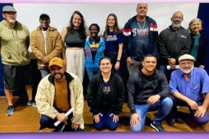 Instituto de Patrimônio Histórico e Artístico Nacional - IPHAN/Fundação Cultural Alfredo Ferreira Lage - FUNALFA/Empresa RM. Sexta Reunião de Grupos de Trabalho para Determinação de Salvaguardas da Capoeira. Apresentação do GT 3 - Produção e Reprodução Cultural. Centro Cultural Bernardo Mascarenhas, Avenida Getúlio Vargas, Número 200, CEP 36.010-000, Bairro Centro, Juiz de Fora, Minas Gerais/MG, Brasil. Registro de Capoeira Mestre Polêmico - Professor Doutor João Couto Teixeira. IMG_4565. 11,83 GB. 18h39. Quarta-feira, 23 de Julho de 2025. HD 1080p. MOV. Universidade Livre de Estudos Culturais da Capoeira - Universidade da Capoeira - UNICAPOEIRA, Instituto de Educação Socioambiental - IESAMBI, Associação de Capoeira - ASCA e Grupo de Capoeira MEIA LUA - Fundado Terça-feira, 29 de Maio de 1962. Orquestra Harmônica de Berimbaus. http://universidadedacapoeira.com/ Seja membro deste canal e ganhe benefícios: https://www.youtube.com/channel/UCE6HrA5Y_VZ4-hgw8FG13aw/join PIX - polemico72@hotmail.com