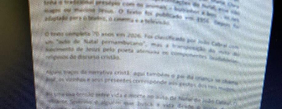 A Pá: Morte e Vida Severina - João Cabral de Melo Neto - Natalina. Tigüéra 126, Juiz de Fora, Minas Gerais/MG, Brasil. Registros Sonoros Fornecidos por Mestre Asè Dudu - Faustino Luiz Couto Teixeira. IMG_8041. 7,66 GB. 16h16. Terça-feira, 23 de Dezembro de 2025. HD1080. MOV. Universidade Livre de Estudos Culturais da Capoeira - Universidade da Capoeira - UNICAPOEIRA, Instituto de Educação Socioambiental - IESAMBI, Associação de Capoeira - ASCA e Grupo de Capoeira MEIA LUA - Fundado Terça-feira, 29 de Maio de 1962. http://universidadedacapoeira.com/ Seja membro deste canal e ganhe benefícios: https://www.youtube.com/channel/UCE6HrA5Y_VZ4-hgw8FG13aw/join PIX - polemico72@hotmail.com