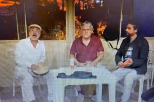 Henrique Couto Teixeira/Surdo, Capoeira Mestres Polêmico - Professor Doutor João Couto Teixeira/Pandeiro/Voz e Águia - David Teixeira Irsigler/Tamborim: Foi um Rio que Passou em Minha Vida - Paulinho da Viola e Na Pavuna - Almirante. Salão da Sede, Condomínio Residencial Tigüéra, Juiz de Fora, Minas Gerais/MG, Brasil. Registro de Capoeira Estrela Dalva - Artista Plástica e Cineasta Salete Libardoni. IMG_1508. 278,3 MB. 18h31. Sábado, 05 de Novembro de 2022. HD 1080. MOV. Universidade Livre de Estudos Culturais da Capoeira - Universidade da Capoeira - UNICAPOEIRA, Instituto de Educação Socioambiental - IESAMBI, Associação de Capoeira - ASCA e Grupo de Capoeira MEIA LUA - Fundado Terça-feira, 29 de Maio de 1962. http://universidadedacapoeira.com/ Seja membro deste canal e ganhe benefícios: https://www.youtube.com/channel/UCE6HrA5Y_VZ4-hgw8FG13aw/join PIX - polemico72@hotmail.com